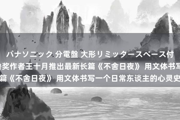 パナソニック 分電盤 大形リミッタースペース付 露出・半埋込両用形 鲁奖作者王十月推出最新长篇《不舍日夜》 用文体书写一个日常东谈主的心灵史