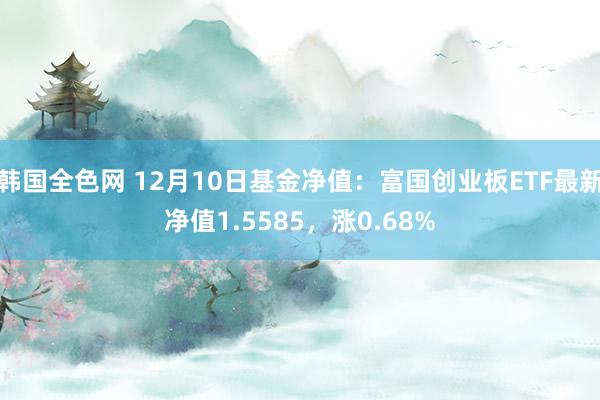 韩国全色网 12月10日基金净值：富国创业板ETF最新净值1.5585，涨0.68%