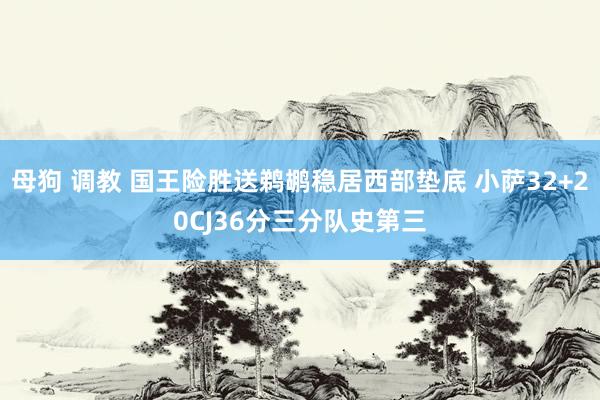 母狗 调教 国王险胜送鹈鹕稳居西部垫底 小萨32+20CJ36分三分队史第三